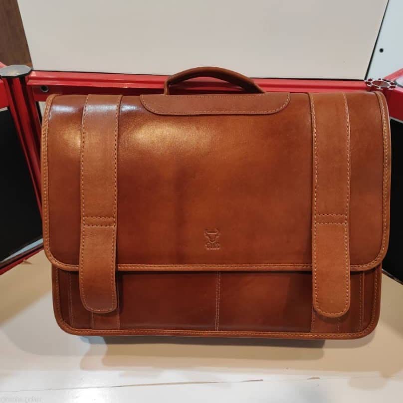 کیف کار و اداری چرم طبیعی اعلا و برند