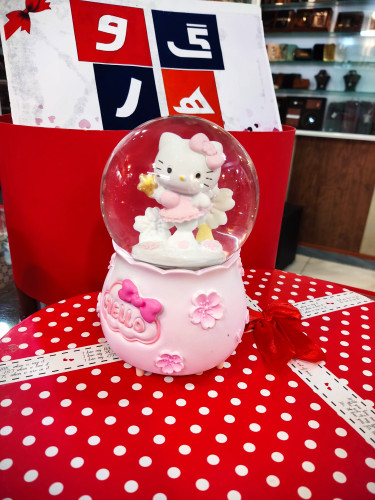 گوی پمپی بزرگ موزیک ۷ زمانه طرح کیتی