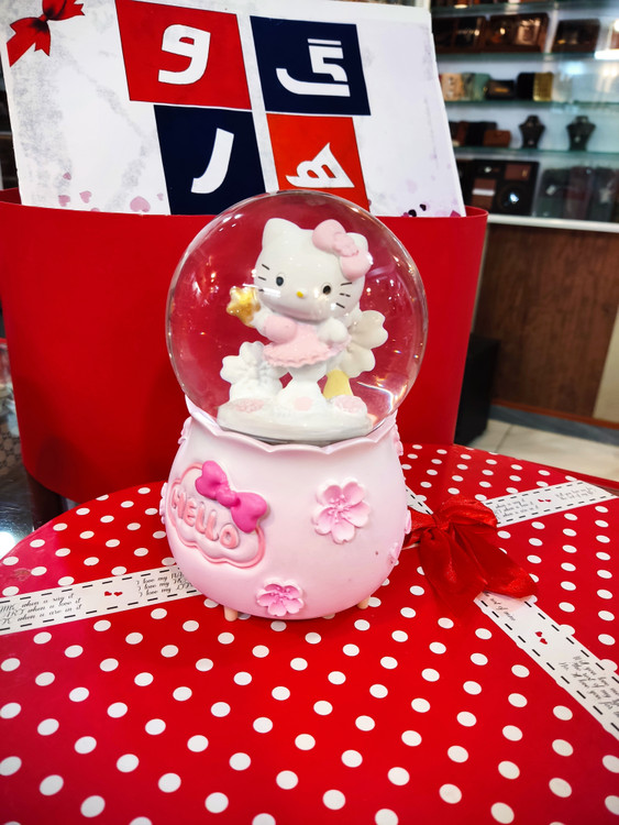 گوی پمپی بزرگ موزیک ۷ زمانه طرح کیتی