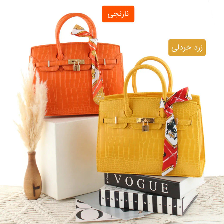 رنگ زرد و نارنجی