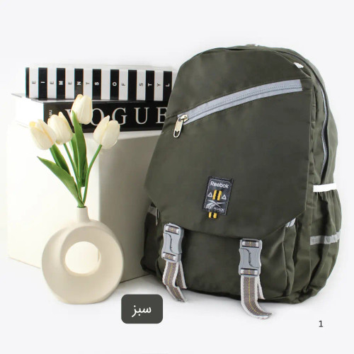 کوله پشتی سبز rebock