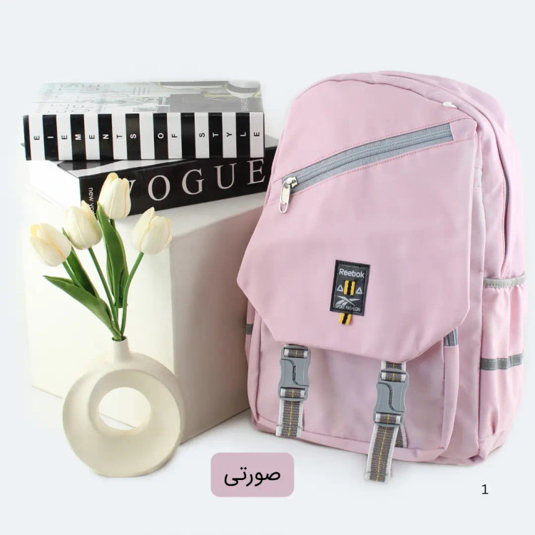 کوله پشتی صورتی rebock