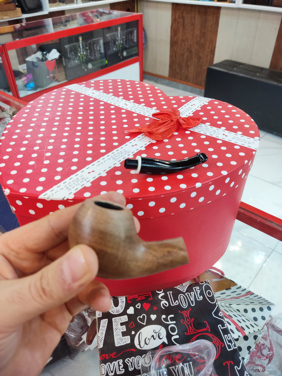 پیپ چوب طبیعی نسوز ، فیلتر خور کاپیتان بلک اصل