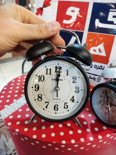 ساعت رومیزی سایز بزرگ رنگ مشکی