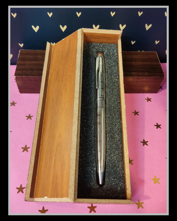 خودکار کلکسیونی آلمانی رنگ نقرهای