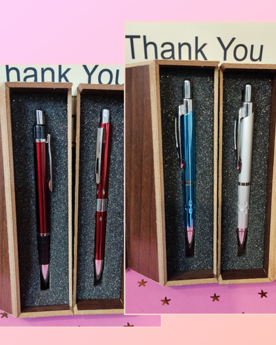 خودکار اتودی آلمانی رنگ آبی ، نقره ای ، قرمز و قرمز مشکی