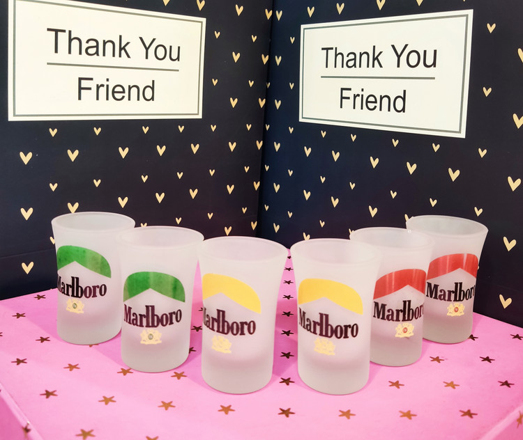 ۶ عدد شات یخی طرح ماربرو