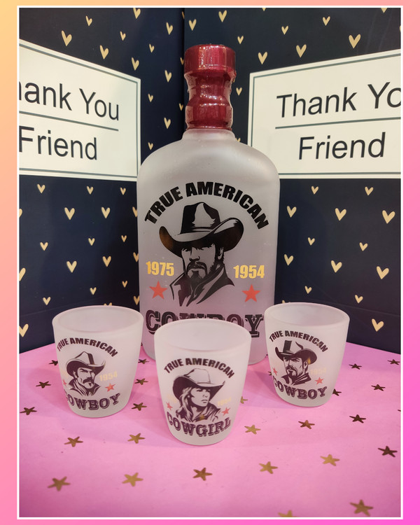 شیشه کوتاه و شات کابوی