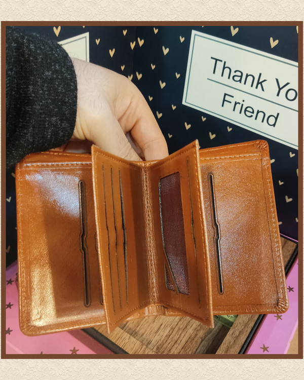 کیف چرم طبیعی گاوی رنگ عسلی بسیار با کیفیت و جادار