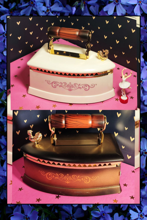 اتو موزیکال کوکی دو دورنگ همراه با رقصنده آهنربایی