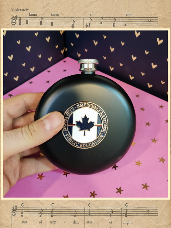 بطری تمام استیل رنگمشکی