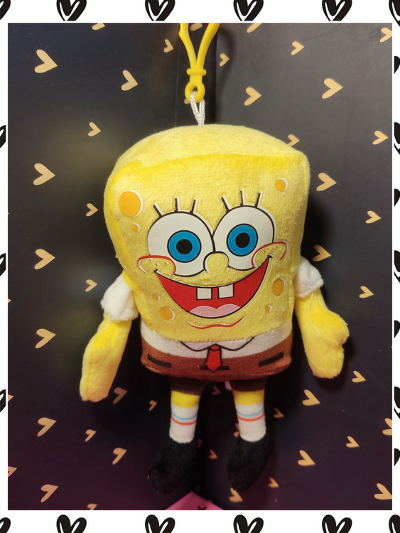 عروسک باب اسفنجی تقریبا ۲۰ سانت و خارجی
