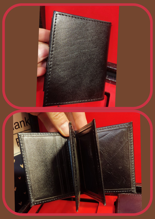 جای کارت چرم چهار برگه یا چهار لایه