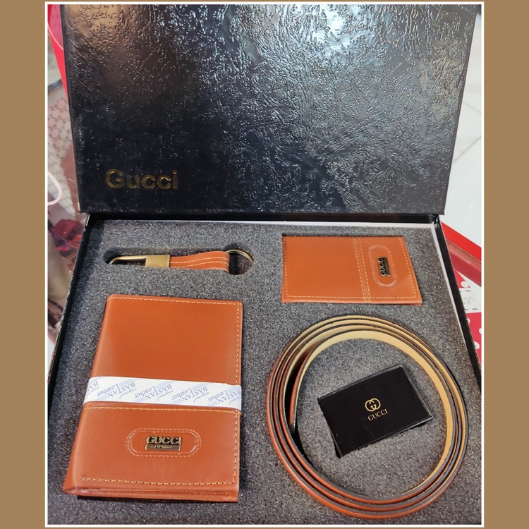 رنگ عسلی ست گوچی ، چرم صنعتی