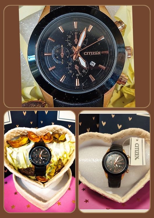 این ساعت سیتیزن دو زمانه موتور ژاپنی اسپرت مناسب برای خانوم ها