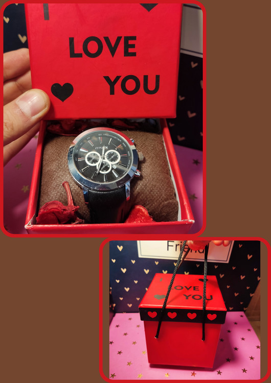 جعبه و باکس زیبای کادویی دارد