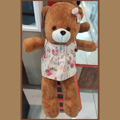 خرس دختر ۷۵ سانت جنس خارجی