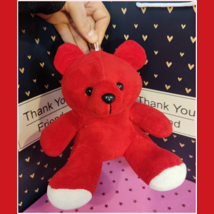 خرس قرمز ۳۰ سانت پنجه سفید