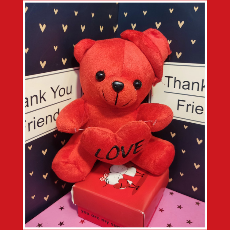 خرس زیبای ولنتاین ،مدل کلاه کج