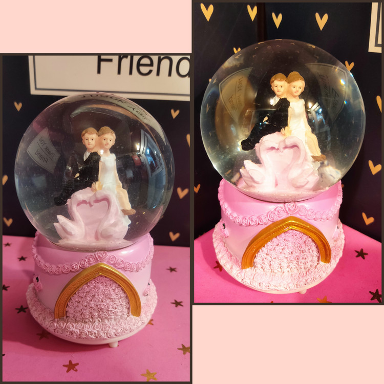 طرح زیبای گوی دختر و پسر موزیکال و چراغدار