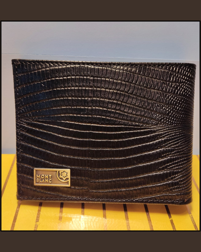 کیف جیبی چرم درجه یک و طبیعی مردانه برند fendi ، mont Blanc ، farogama